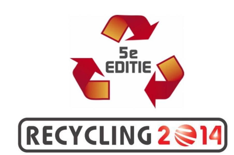 Van der Spek op Recyclingbeurs 2014 in Gorinchem