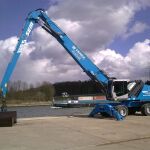 Wederom nieuwe Terex-Fuchs overslagmachine geleverd aan Wessem Port Services