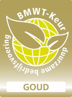 BMWT Keur - Duurzame bedrijfsvoering - Goud