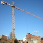 Second-hand tower crane 63 LC for the company De Wolf-De Greef from Ternat