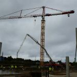 Second-hand tower crane for the company Benelmat